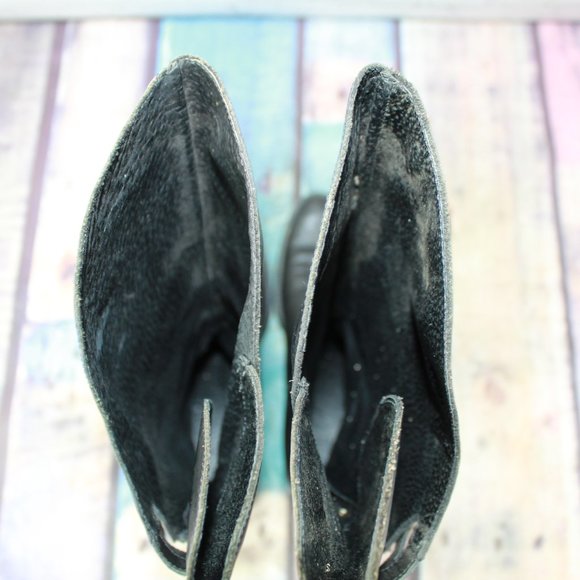 Lavorazione Artigiana Tall Zip Boots Size 38 / 8 - Picture 6 of 10